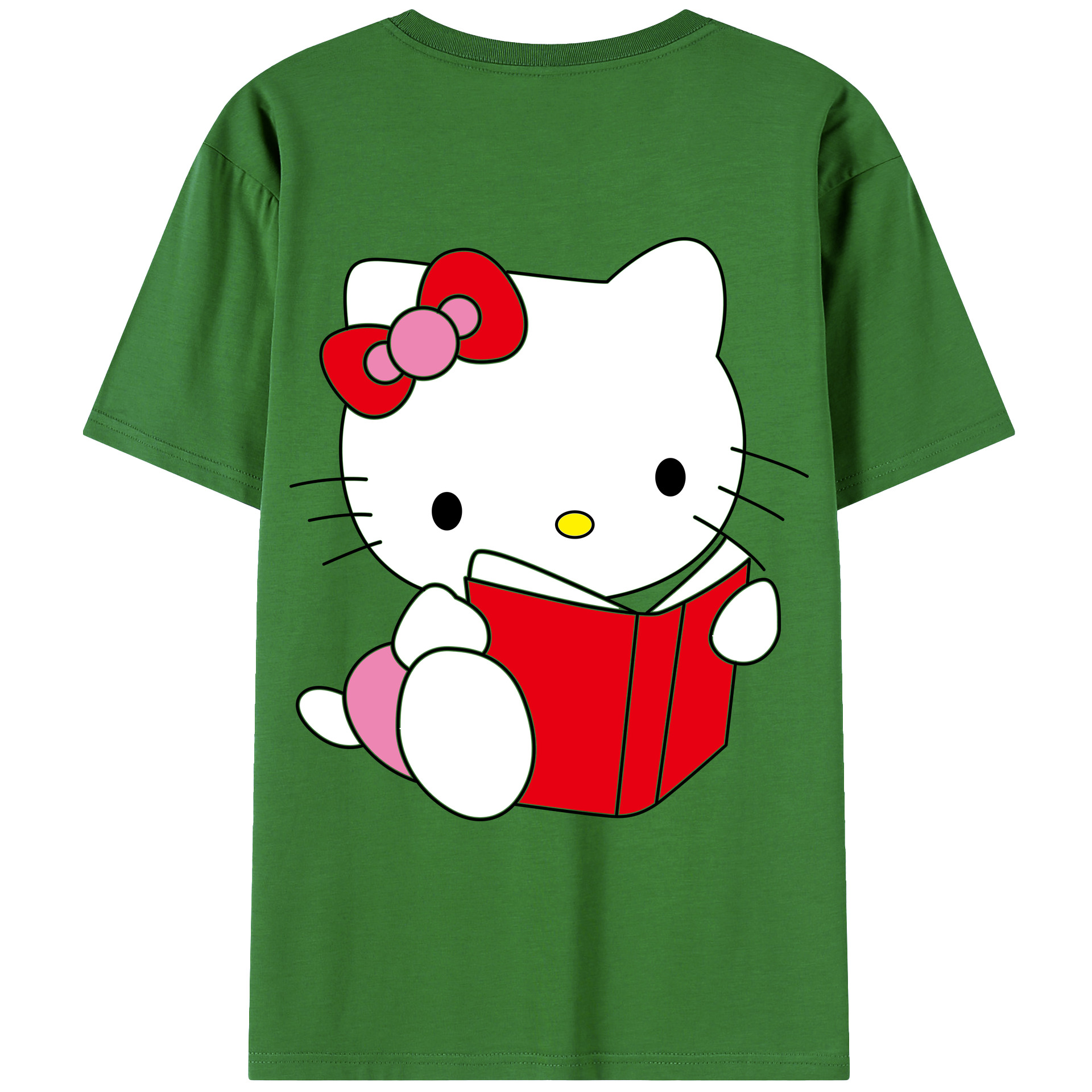 （画像用） Hello Kitty ハローキティ レディース半袖Tシャツ(バックプリント)